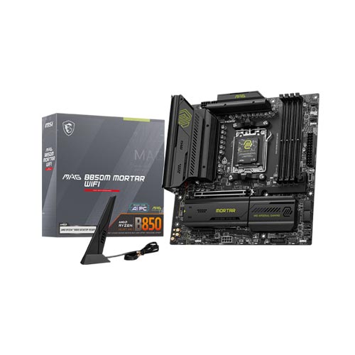 مادربرد MSI مدل MAG B850M MORTAR WIFI
