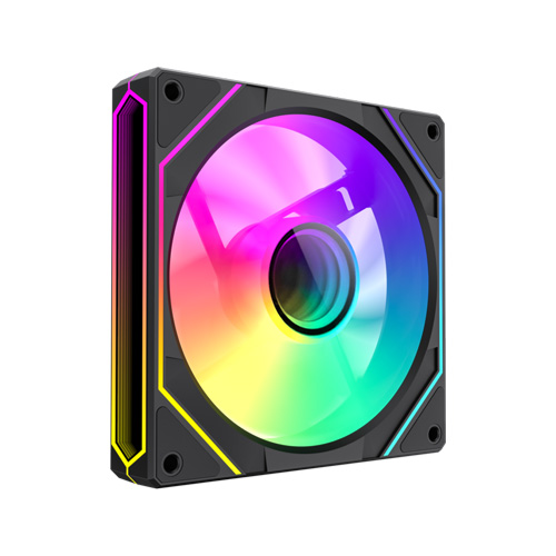 فن کیس گیم مکس مدل FN12A-S8I-R Black