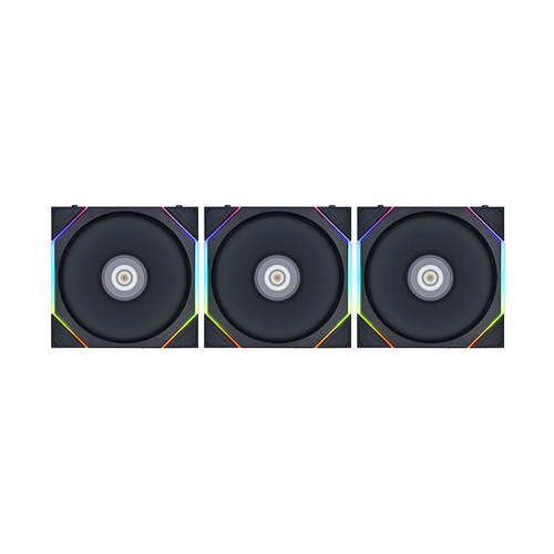 فن کیس لیان لی مدل UNI FAN TL 120 Reverse Blade Black • بسته 3 عددی