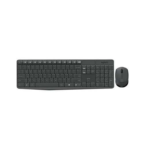 صفحه کلید و ماوس بی سیم لاجیتک مدل MK235 • دارای حروف حک شده فارسی