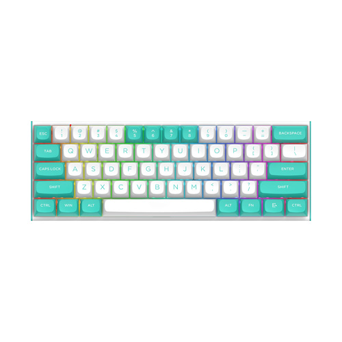 صفحه کلید باسیم ردراگون مدل FIDD K683WB-RGB • سوئیچ مغناطیسی