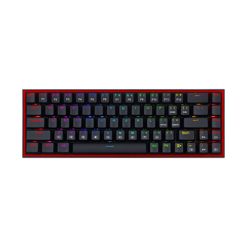 صفحه کلید باسیم ردراگون مدل CASTOR K631-RGB • سوئیچ قرمز