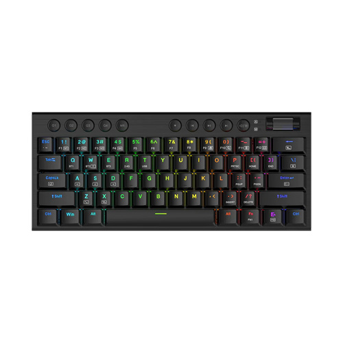 صفحه کلید بی‌سیم ردراگون مدل NOCTIS PRO K632RGB-PRO • سوئیچ قرمز