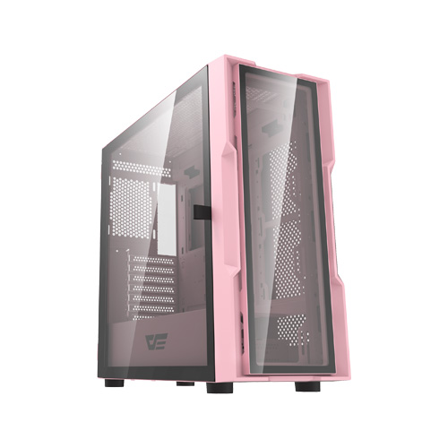 کیس کامپیوتر دارک فلش مدل DK431 Glass Pink