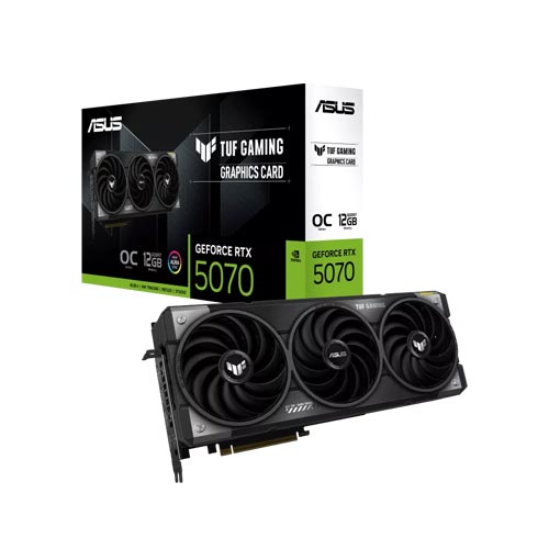 کارت گرافیک ایسوس مدل TUF Gaming GeForce RTX 5070 12GB GDDR7 OC Edition