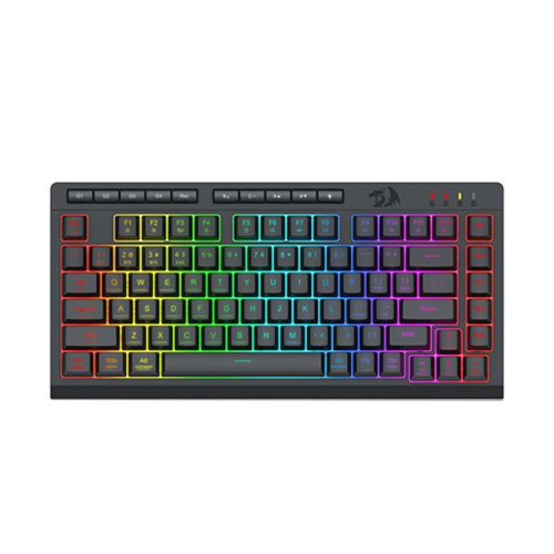 صفحه کلید بی‌سیم ردراگون مدل CRESCENT PRO K524RGB-PRO • سوئیچ ممبرین