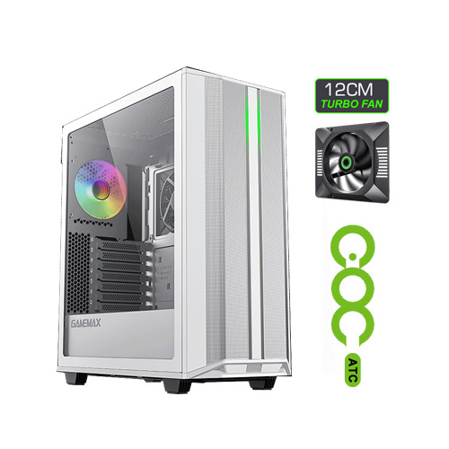 کیس کامپیوتر گیم مکس مدل PRECISION COC MFG.T808 ⁃ WT