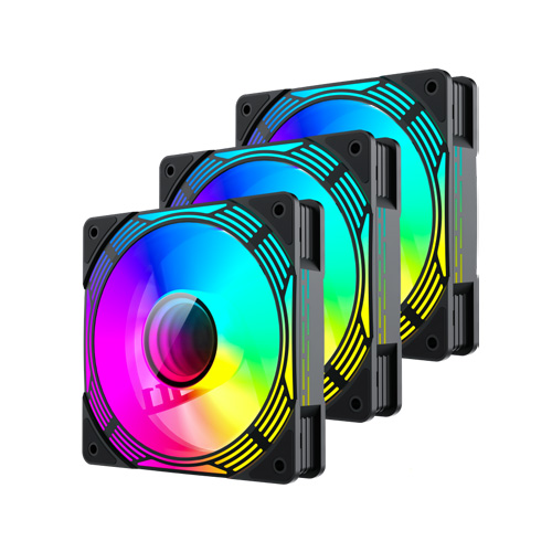 فن کیس گیم مکس مدل KF300 BK • بسته 3 عددی