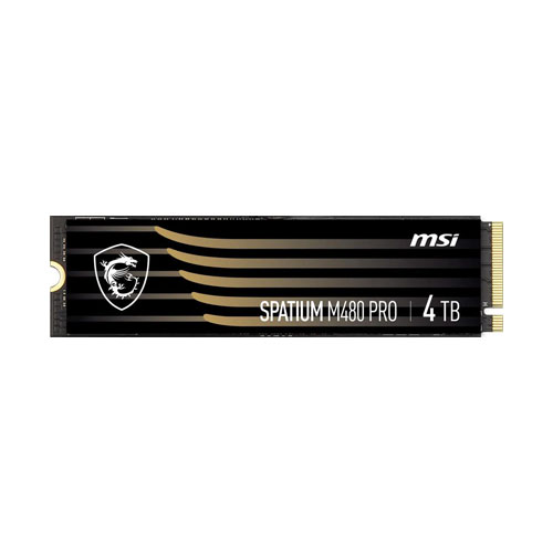 هارد اینترنال MSI مدل SPATIUM M480 PRO NVMe M.2 • ظرفیت 4TB