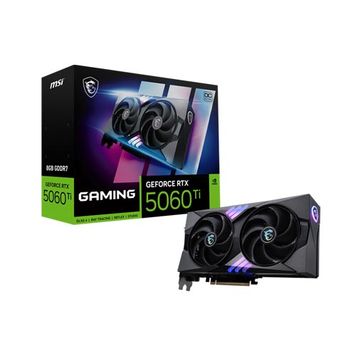 کارت گرافیک MSI مدل GeForce RTX 5060 Ti 8G GAMING OC