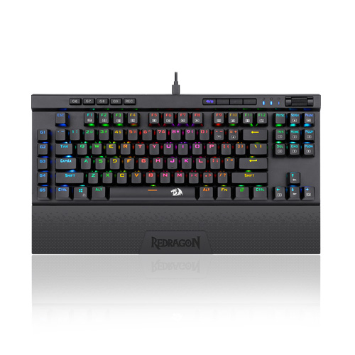 صفحه کلید باسیم ردراگون مدل Magic-Wand K587RGB • سوئیچ آبی