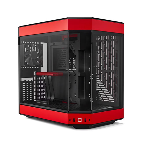 کیس کامپیوتر هایت مدل Y60 Black Cherry