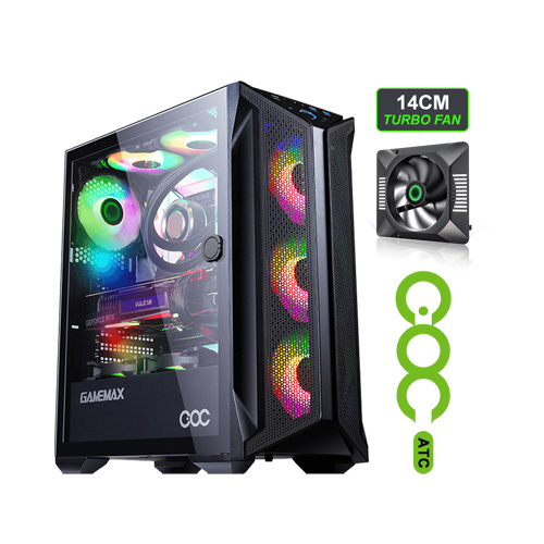 کیس کامپیوتر گیم مکس مدل Brufen C1 COC MFG. A368