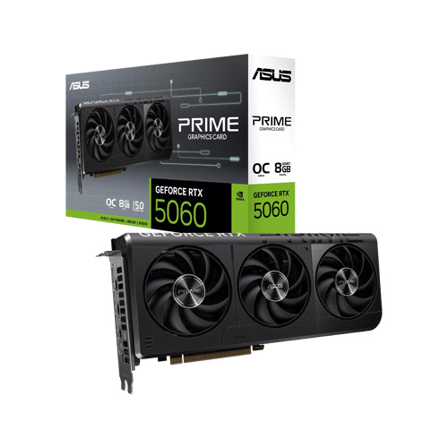 کارت گرافیک ایسوس مدل PRIME GeForce RTX 5060 8GB GDDR7 OC Edition