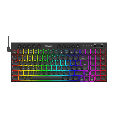 صفحه کلید باسیم ردراگون مدل SION K653-RGB • سوئیچ قرمز