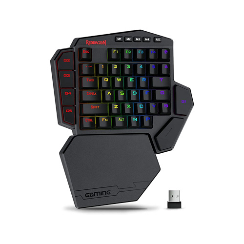 صفحه کلید بی‌سیم ردراگون مدل Diti Elite K585RGB-KS • سوئیچ آبی