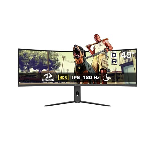 مانیتور گیمینگ 49.0 اینچ ردراگون مدل HROTHGAR GMQ4966RMC