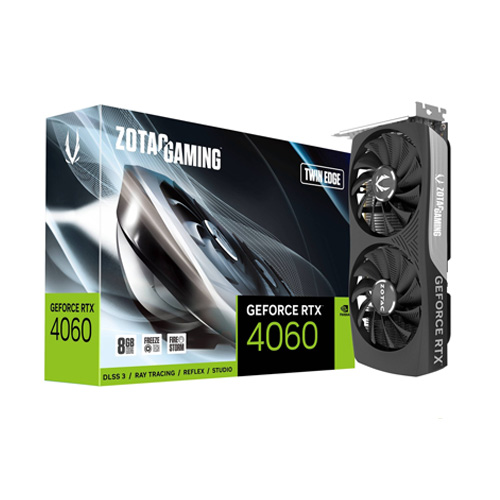کارت گرافیک زوتک مدل GeForce RTX 4060 Twin Edge 8GB