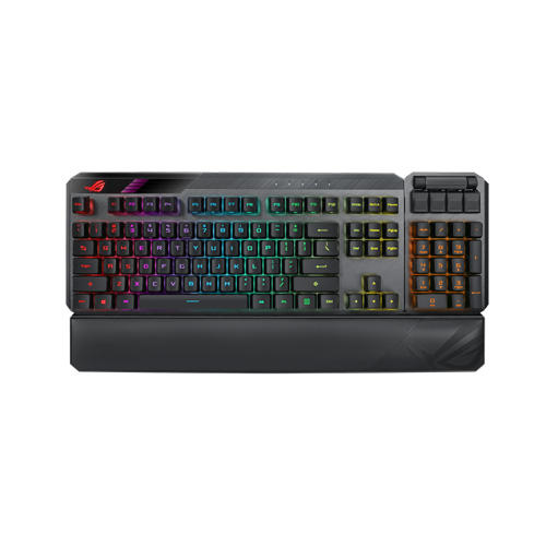 صفحه کلید گیمینگ بی سیم ایسوس مدل MA02 ROG CLAYMORE II • سوئیچ قرمز