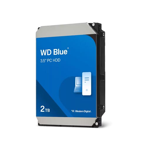 هارد اینترنال 3.5 اینچ وسترن دیجیتال مدل (BLUE WD20EARZ (2025 • ظرفیت 2TB