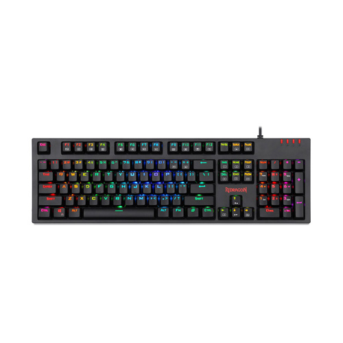 صفحه کلید باسیم ردراگون مدل AMSA PRO K592RGB-PRO • سوئیچ آبی