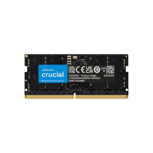 حافظه رم لپ تاپ کروشیال مدل 16GB [1×16GB] DDR5 4800MT/s CL40