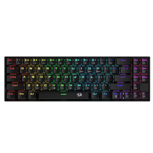 صفحه کلید باسیم/بی‌سیم ردراگون مدل DEIMOS K599-KRS  • سوئیچ قرمز