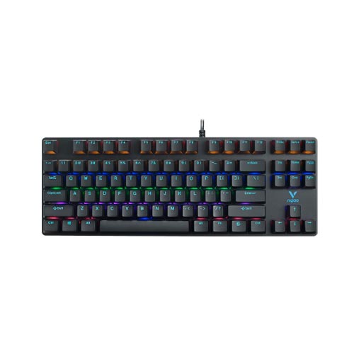 صفحه کلید گیمینگ باسیم رپو مدل V500PRO-87 (2023) • سوئیچ آبی