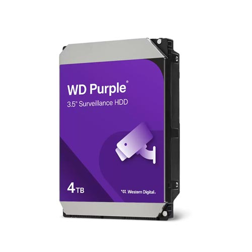 هارد اینترنال 3.5 اینچ وسترن دیجیتال مدل (Purple WD43PURZ (2025 • ظرفیت 4TB