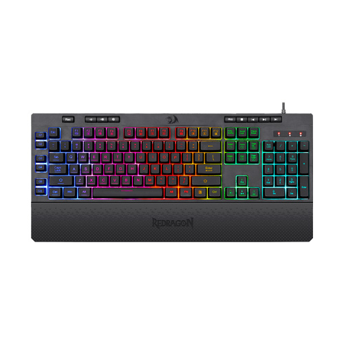 صفحه کلید باسیم ردراگون مدل SHIVA K512RGB-1 (2023)