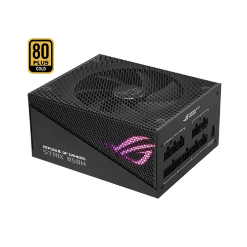 منبع تغذیه ایسوس مدل ROG STRIX 850W Gold Aura Edition