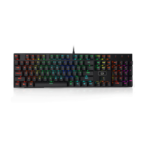 صفحه کلید باسیم ردراگون مدل DEVARAJAS K556 RGB • سوئیچ قهوه‌ای