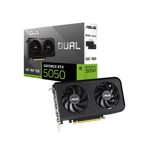 کارت گرافیک ایسوس مدل Dual GeForce RTX 5050 8GB GDDR6 OC Edition