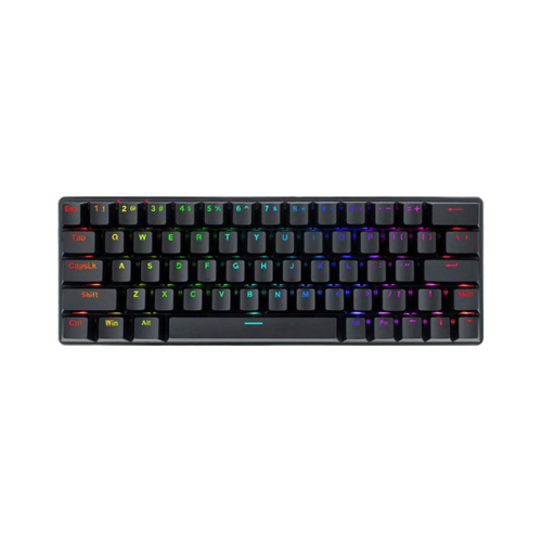 صفحه کلید باسیم/بی‌سیم ردراگون مدل Jax Pro K613P-KBS • سوئیچ آبی