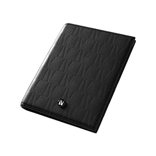 کیف پول چرمی مردانه لولو مدل Bifold LVLBFDPOBK