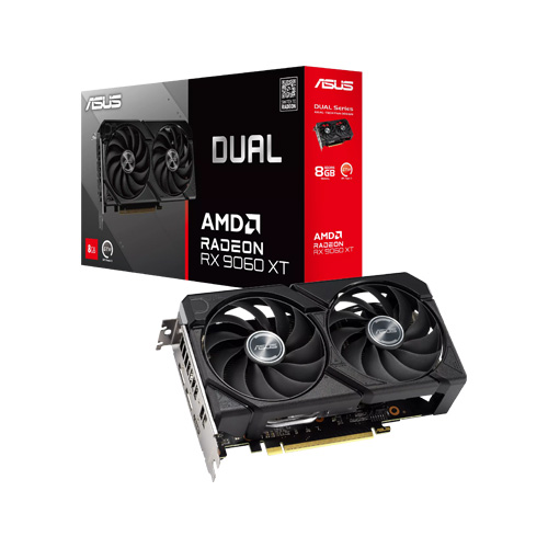 کارت گرافیک ایسوس مدل Dual Radeon RX 9060 XT 8GB GDDR6
