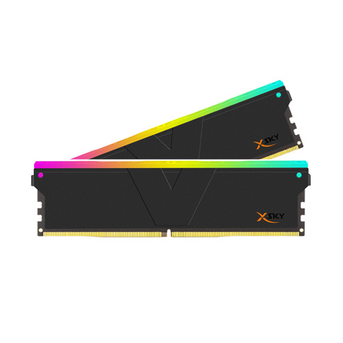 حافظه رم دسکتاپ وی کالر مدل Manta XSky 32GB [2×16GB] DDR5 6000MHz CL36 AMD EXPO