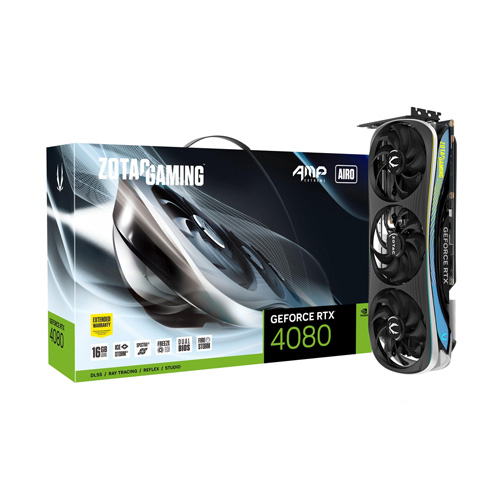 کارت گرافیک زوتک مدل GeForce RTX 4080 AMP Extreme AIRO 16GB