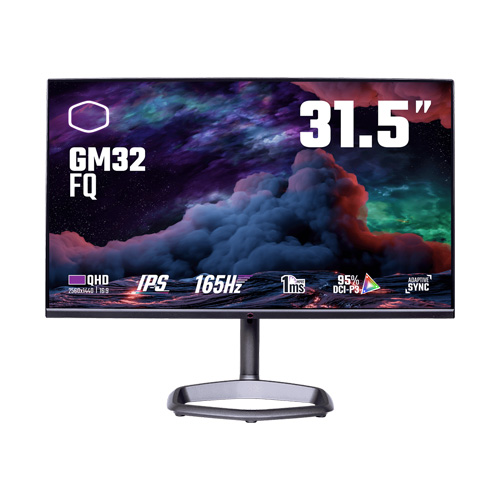 مانیتور گیمینگ 31.5 اینچ کولر مستر مدل GM32-FQ