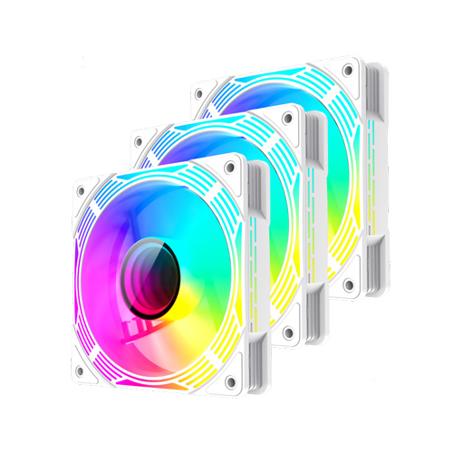 فن کیس گیم مکس مدل KF300 WH • بسته 3 عددی