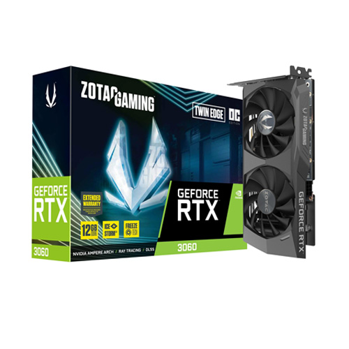 کارت گرافیک زوتک مدل GeForce RTX 3060 Twin Edge OC 12GB