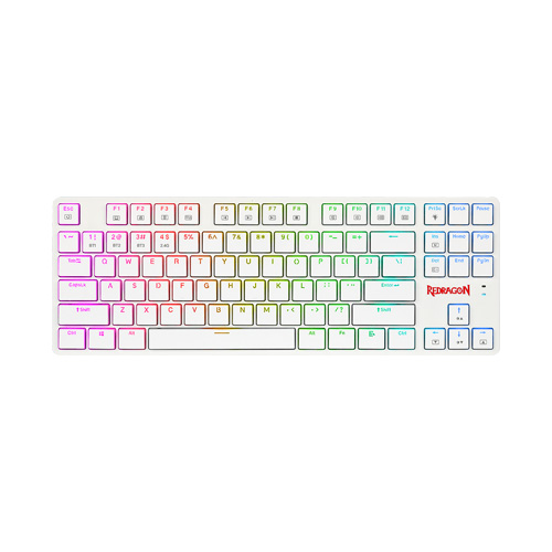 صفحه کلید با‌سیم/بی‌سیم ردراگون مدل Anubis K539W-RGB • سوئیچ قهوه‌ای