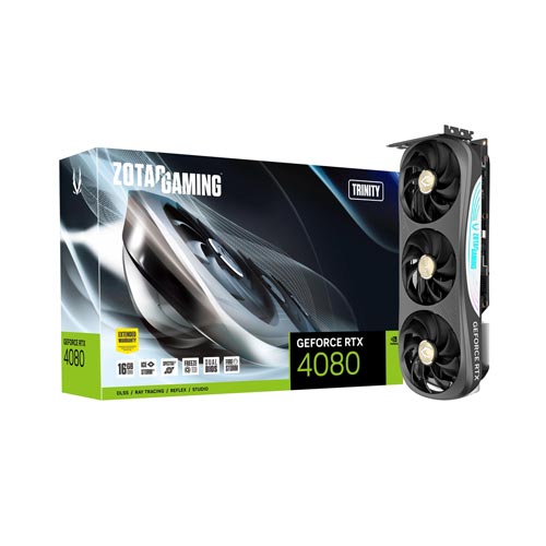 کارت گرافیک زوتک مدل GeForce RTX 4080 16GB Trinity