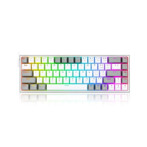 صفحه کلید باسیم ردراگون مدل CASTOR K631WG-RGB • سوئیچ قرمز