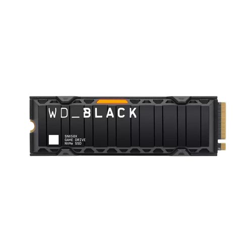حافظه SSD وسترن دیجیتال مدل BLACK SN850X HEATSINK • ظرفیت 1TB