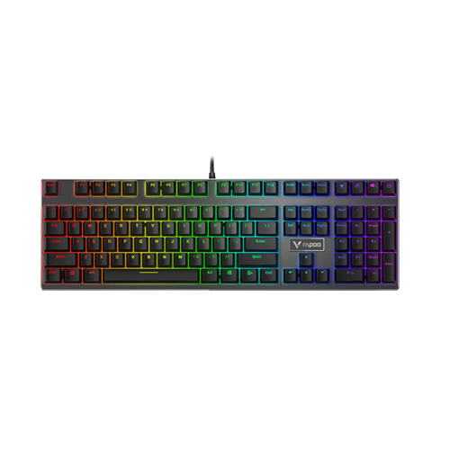 صفحه کلید گیمینگ باسیم رپو مدل V700RGB Alloy • سوئیچ آبی