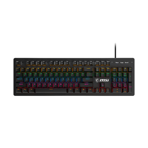 صفحه کلید باسیم MSI مدل FORGE GK300 • سوئیچ آبی