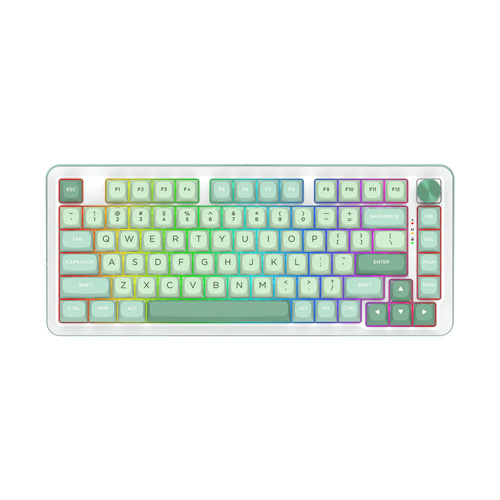 صفحه کلید بی‌سیم ردراگون مدل CYRUS PRO K681MG-RGB-PRO • سوئیچ نقره‌ای