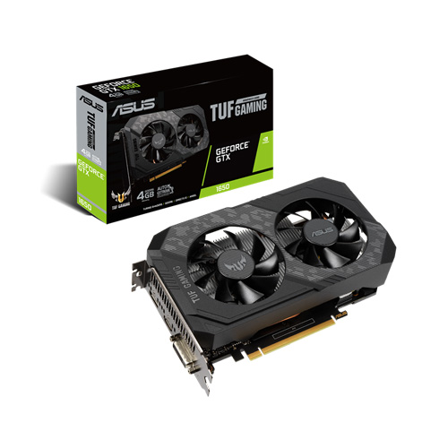 کارت گرافیک ایسوس با حافظه 4GB مدل TUF-GTX1650-4GD6-GAMING