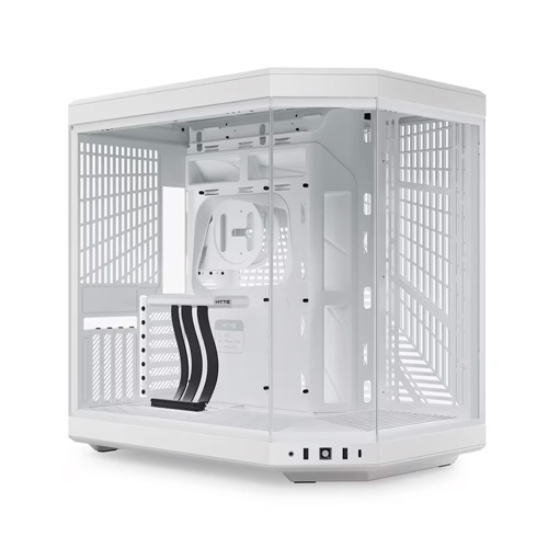 کیس کامپیوتر هایت مدل Y70 Snow White